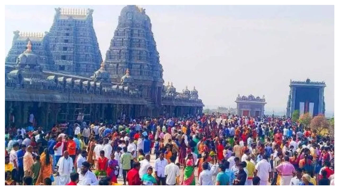 Yadadri: Photos, video banned on Yadagirigutta :Evo